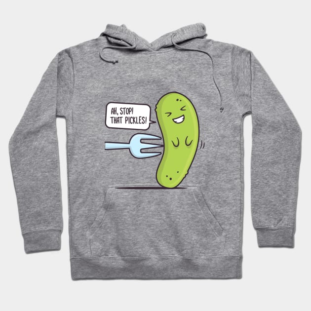 Stop! That Pickles Hoodie by zoljo